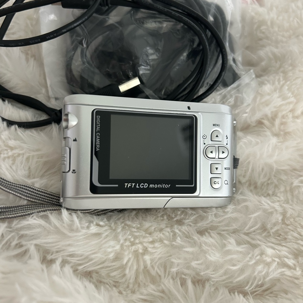 Optimus Silver Digital Camera with TFT LCD Monitor